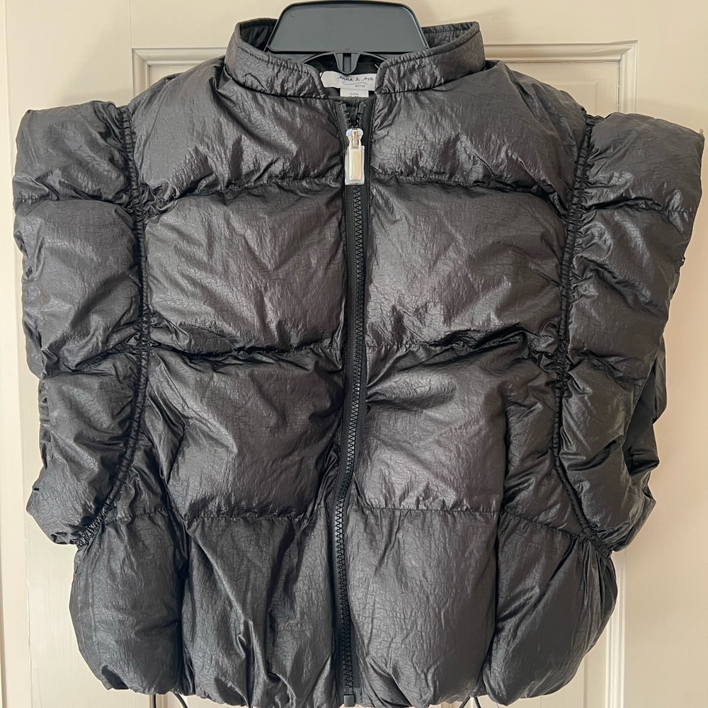 Black Puffer Vest